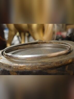 Silver Bangle Bracelet